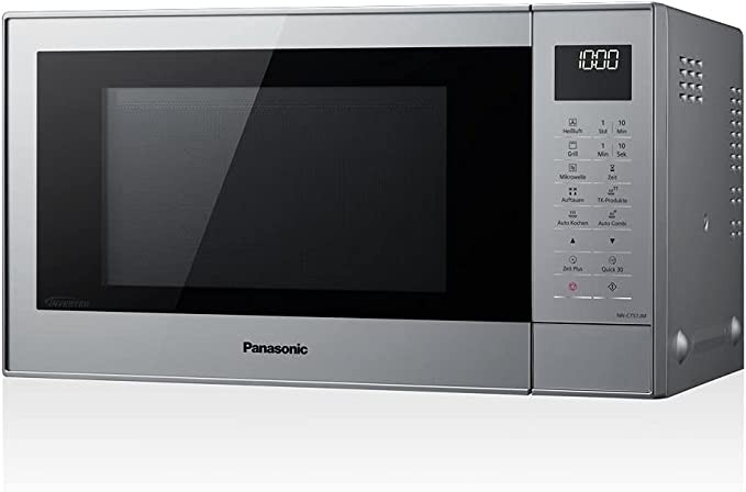 Panasonic NN-CT57 Microwave Oven, 1000W, 27L, Silver